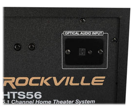 Rockville HTS56 included cables simplifying quick setup