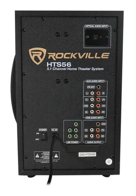 Rockville HTS56 karaoke mics enabling lively sing-alongs with echo control