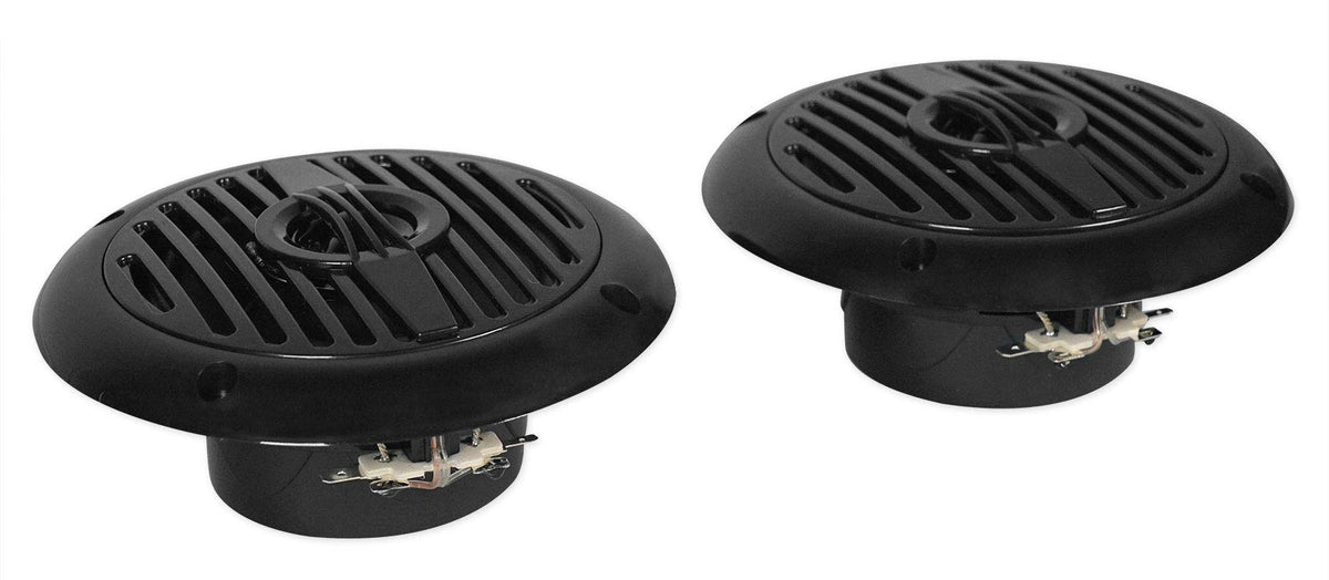 Rockville MS40B 4-inch cone close-up showing durable polypropylene construction.
