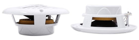 Rockville MS525W cone and tweeter detail showing components for crisp audio