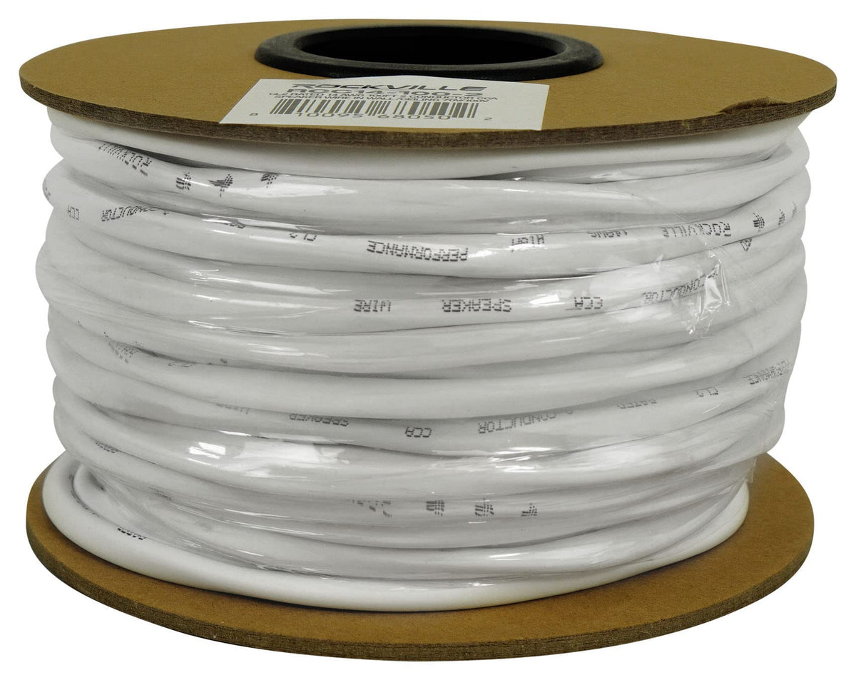 Rockville RCC14-100-2 CCA conductors for clear audio in stereo or 70V setups.