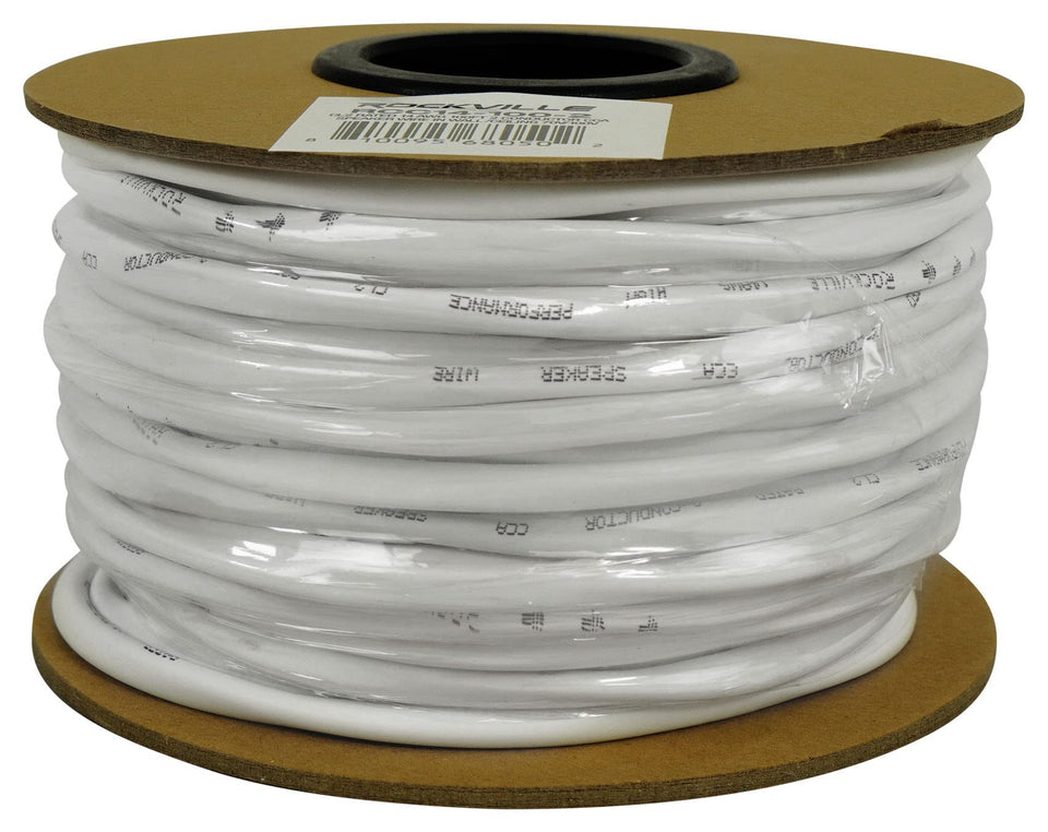 Rockville RCC14-100-2 CCA conductors for clear audio in stereo or 70V setups.