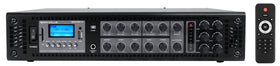 Rockville RCS180-6 front panel with six zone controls for independent volume.