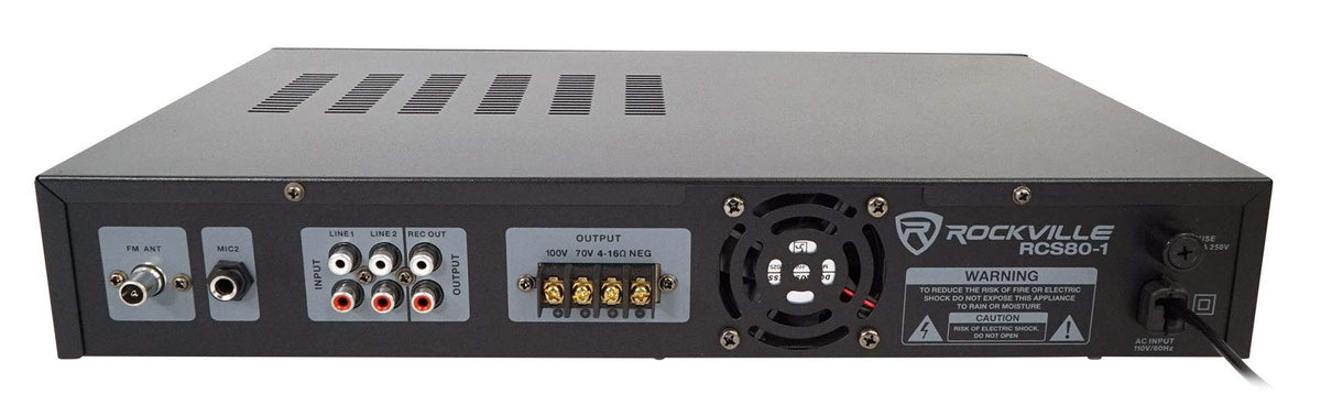 Rockville RCS80-1 Bluetooth panel for wireless streaming