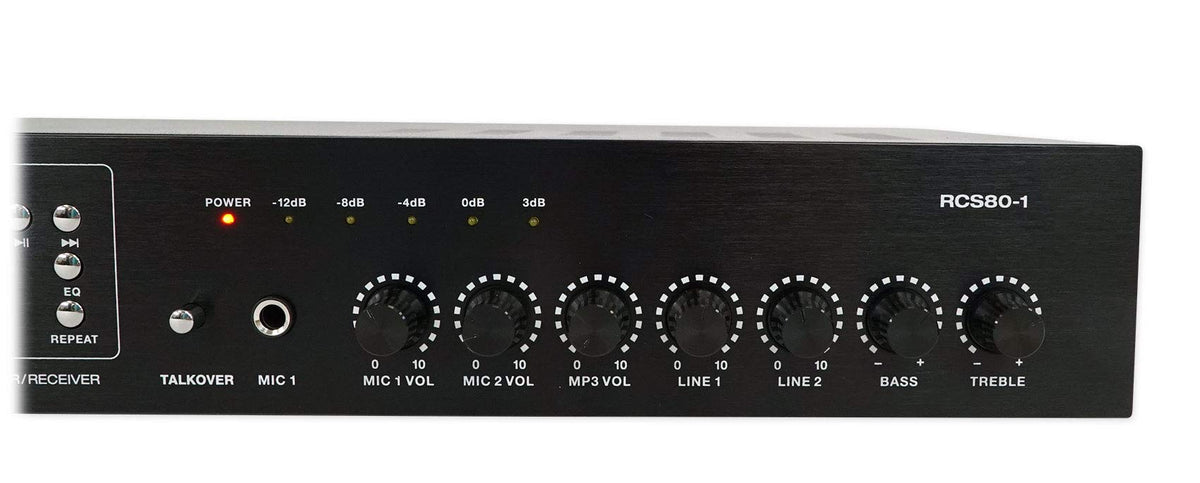Rockville RCS80-1 USB/SD/FM inputs for versatile playback