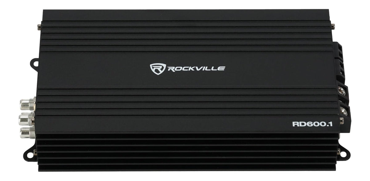 Rockville RD600.1 subsonic filter ensures clean bass under dynamic conditions