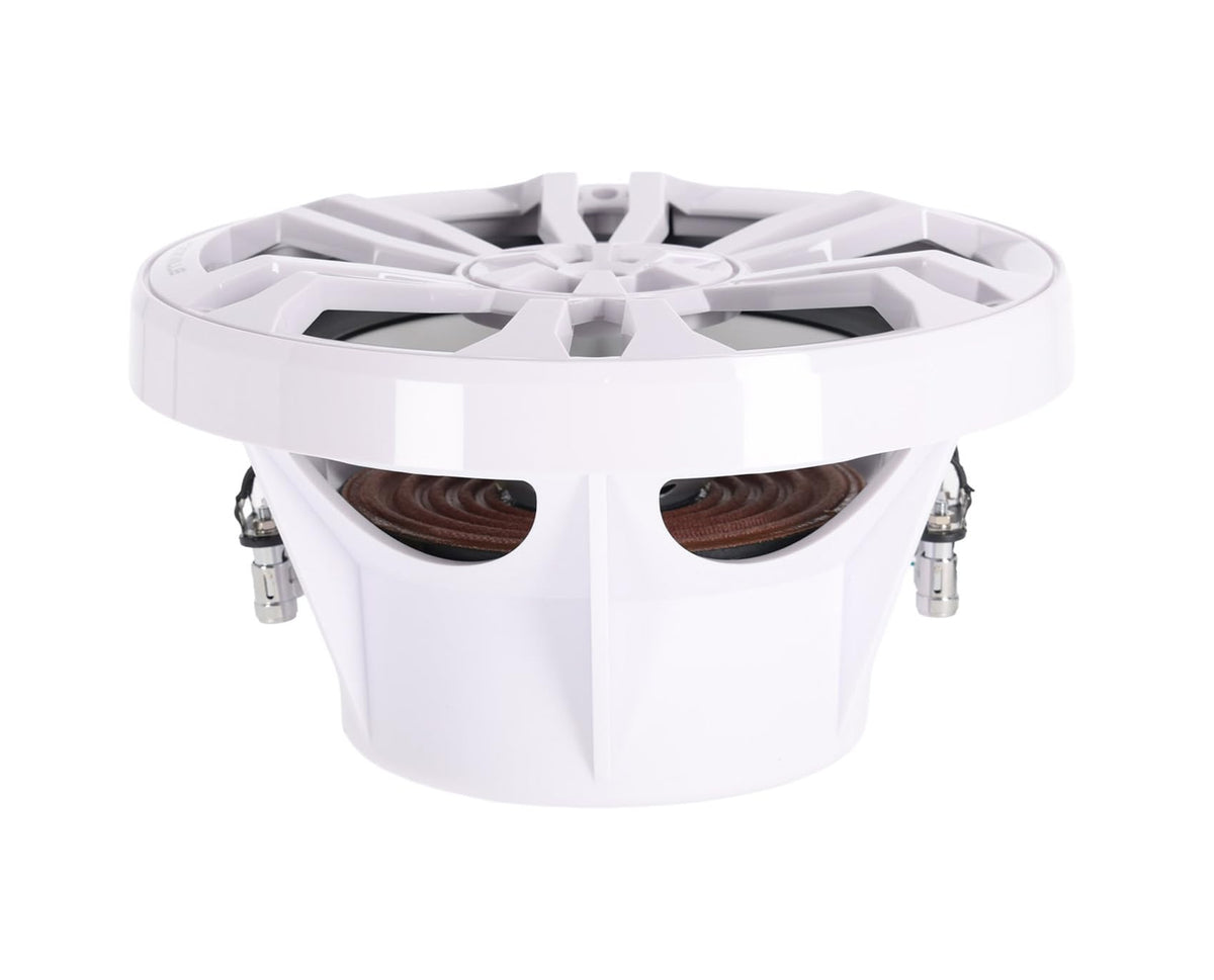 Rockville RM-PREMIUM104 handles 1200W peak power for impactful bass at sea