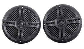 Rockville front view of speaker showing grille and mounting, durable protection benefit