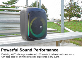 Rockville ROCKBOX PRO V2 Bluetooth connection with solid range