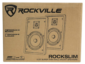 Compact 2-pound per speaker design fits tight spaces gracefully.