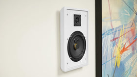 Recessed spring-loaded terminals keep wires hidden during setup.