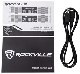Rockville RPA5 connectivity panel showcases versatile input/output options.