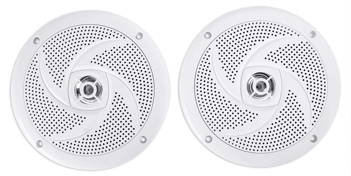 Rockville speaker rear magnet detail highlighting compact motor assembly and durability