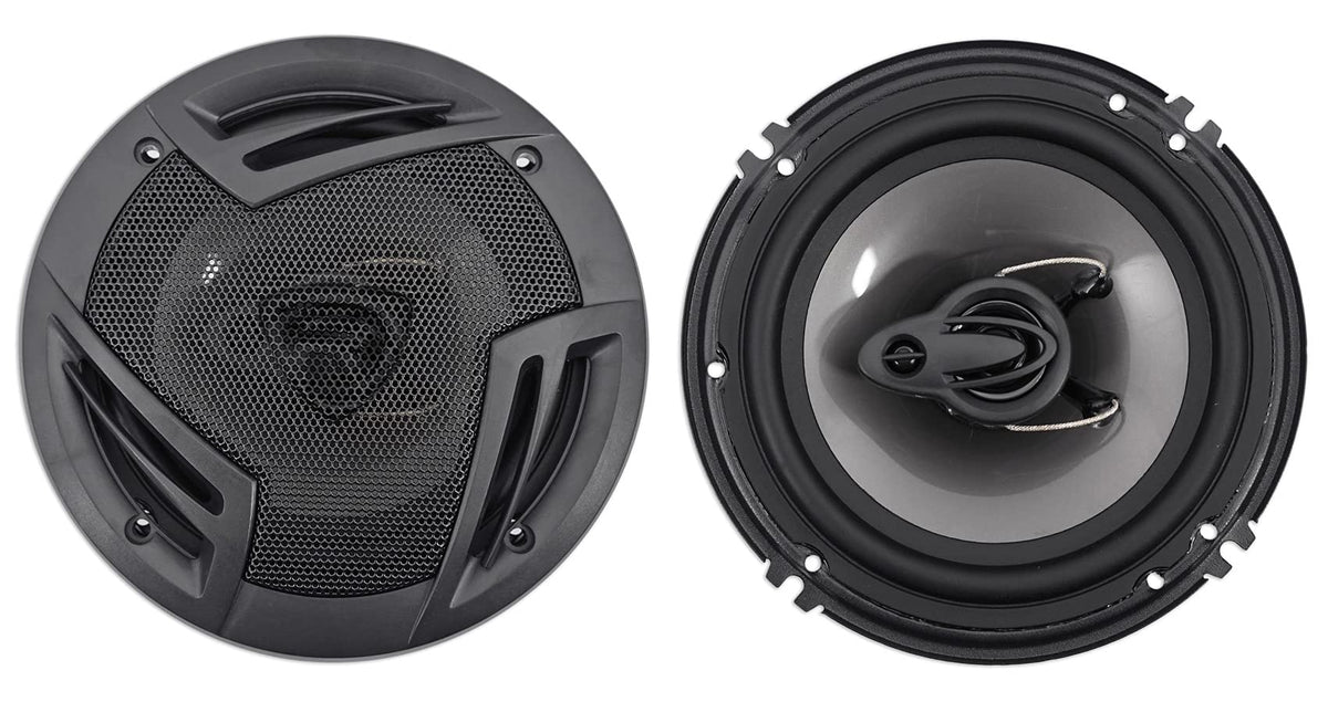 Rockville RV6.3A front view showing speaker face and balanced sound