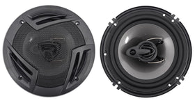 Rockville RV6.3A front view showing speaker face and balanced sound