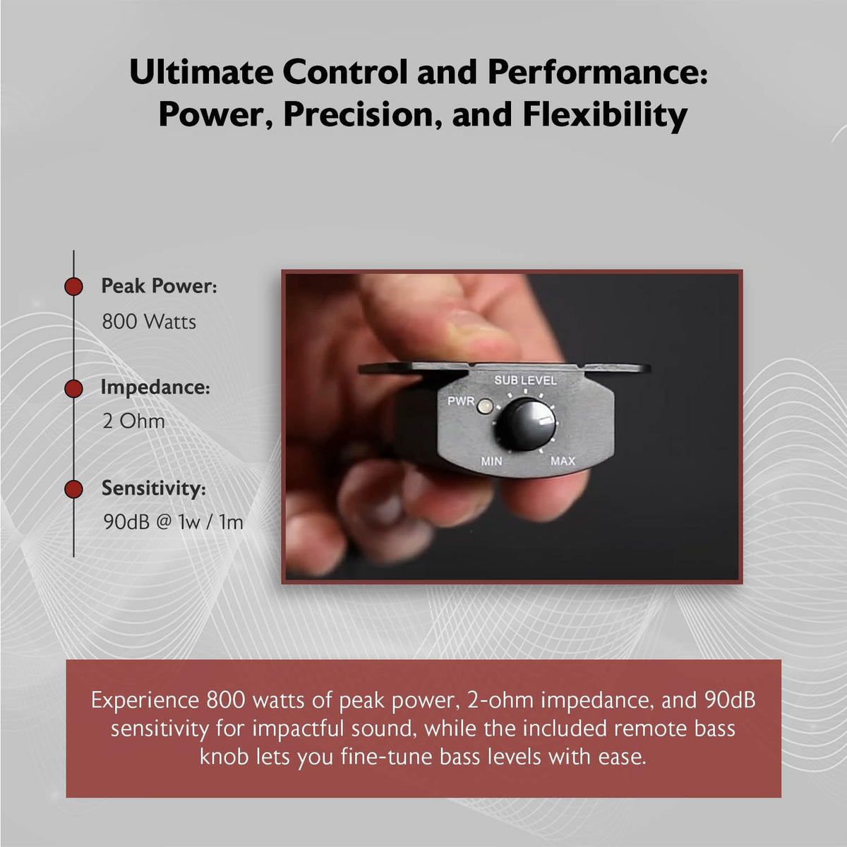 Rockville RW10CA setup hardware included for quick, straightforward installation