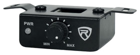 Rockville Slim under-seat subwoofer car installation demonstrates compact fit.