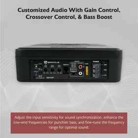 Rockville SS10P subsonic filter ensures clean bass response