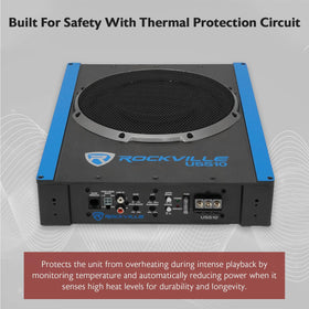 Rockville USS10 PWM power supply delivers clean, efficient power.