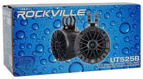 Rockville UT525B 4-ohm impedance supports efficient amplification