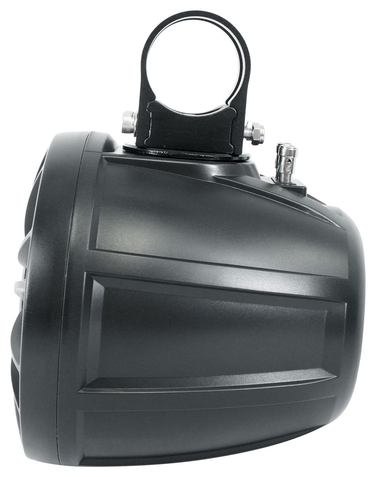 Rockville UT525B swivel-mount brackets allow flexible sound direction