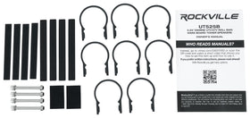 Rockville UT525B wide frequency response enhances music detail