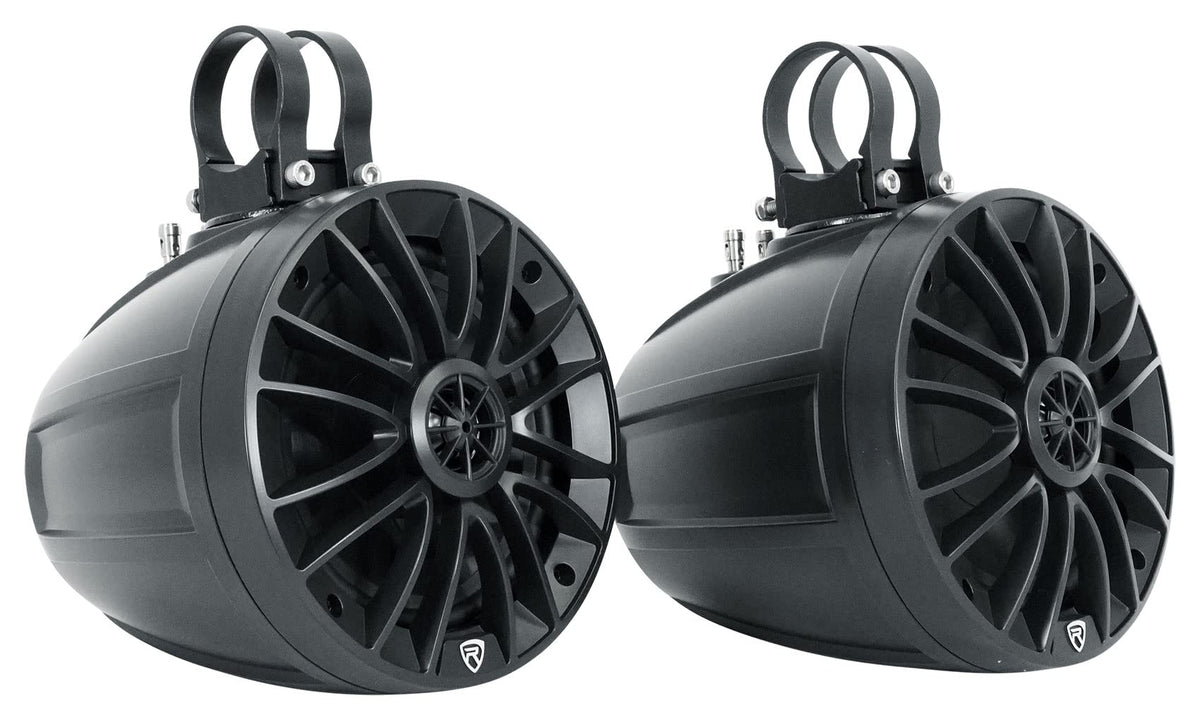 Rockville UT65B swivel mount attachment demonstrating 360-degree adjustability.