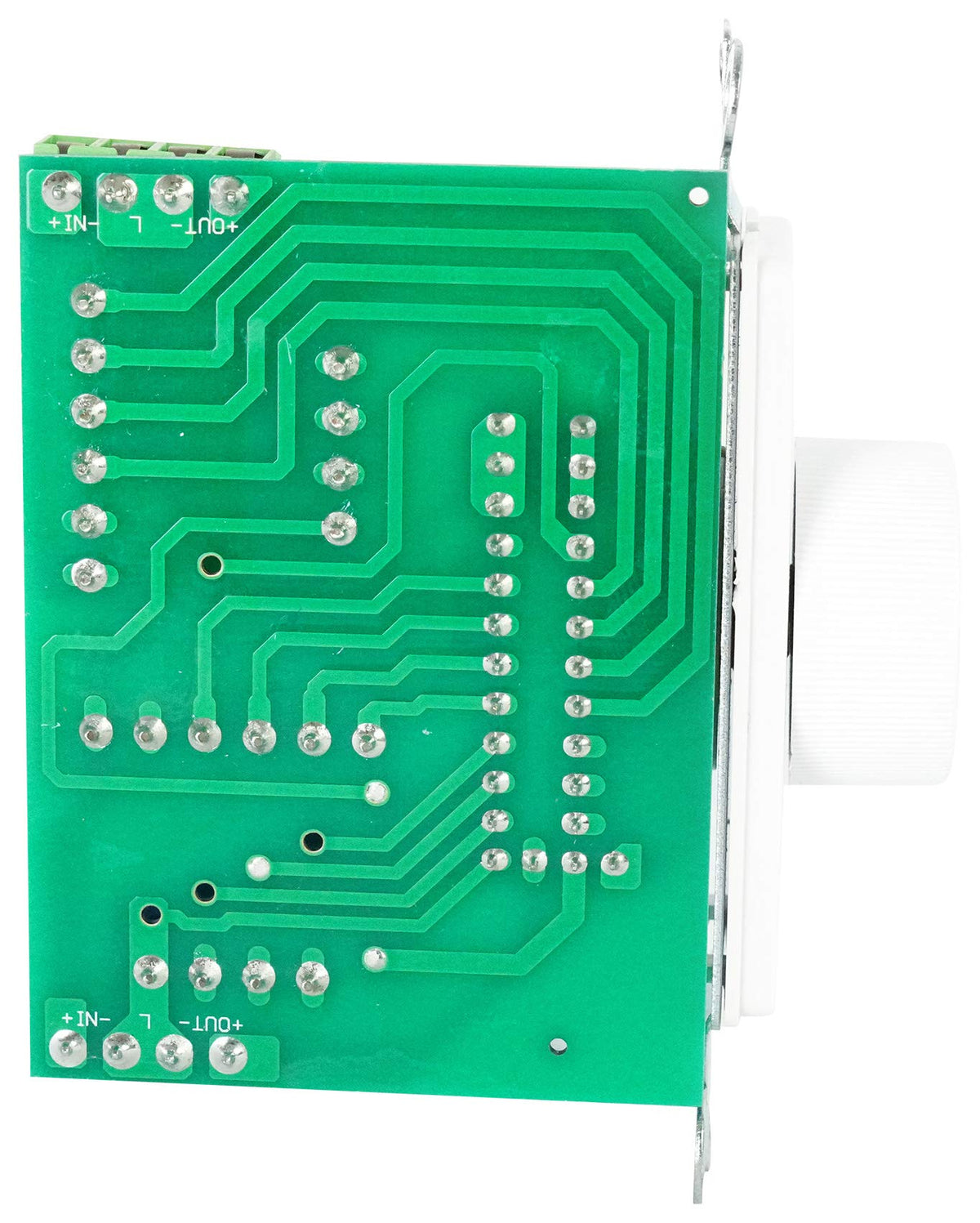 Rockville VOL850 back panel highlights flexible wiring options