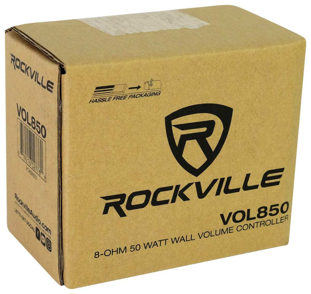 Rockville VOL850 in a home theater supports room-to-room consistency