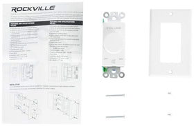 Rockville VOL850 in an office demonstrates desk-side volume control