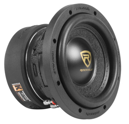 Rockville front view showing grill and cone for bold bass impact