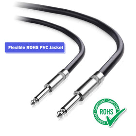 ROCMUZZK 15 ft, 12 AWG OFC speaker cable for clean signal.
