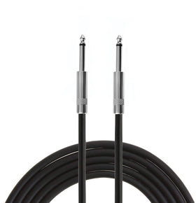 ROCMUZZK subwoofer and speaker cable connection in a PA system.