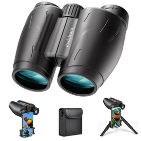 Rodcirant 25x30 binoculars foldable design for portable viewing on hikes
