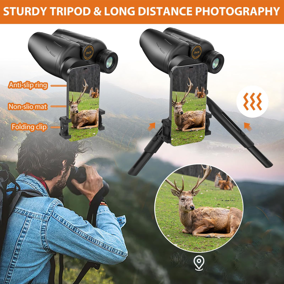 Rodcirant lightweight portable design for easy outdoor carry.