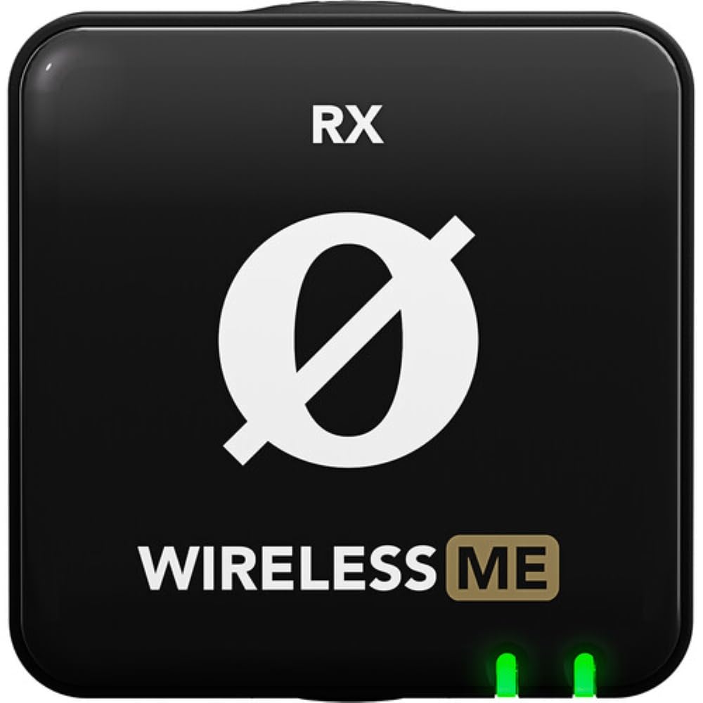 RØDE Wireless ME Dual 100m range supports distant, drop-out-free recordings.