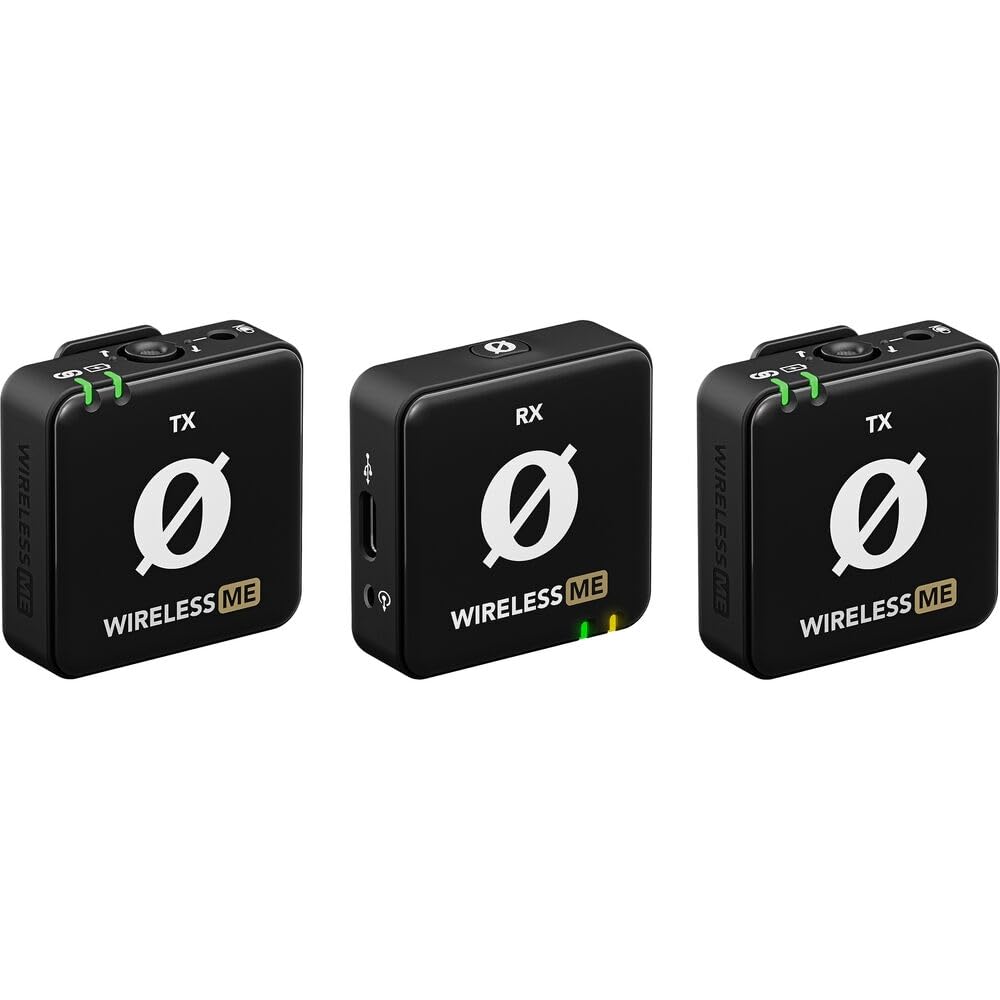 RØDE Wireless ME Dual compact design enables unobtrusive video audio.