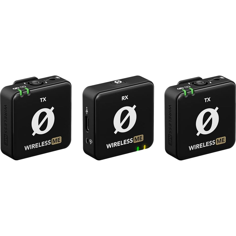 RØDE Wireless ME Dual compact design enables unobtrusive video audio.