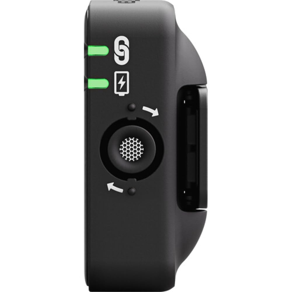 RØDE Wireless ME Dual intuitive controls simplify field setup.