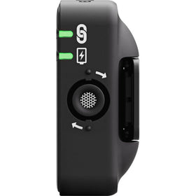RØDE Wireless ME Dual intuitive controls simplify field setup.