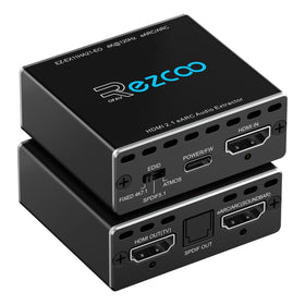 ROFAVEZCO 4K120Hz HDMI 2.1 extractor front view improves cable organization.