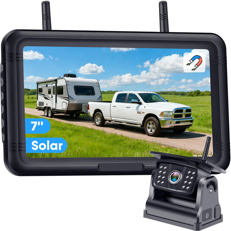 Rohent A70 magnetic install demonstrates quick, tool-free mounting for trailers and RVs.