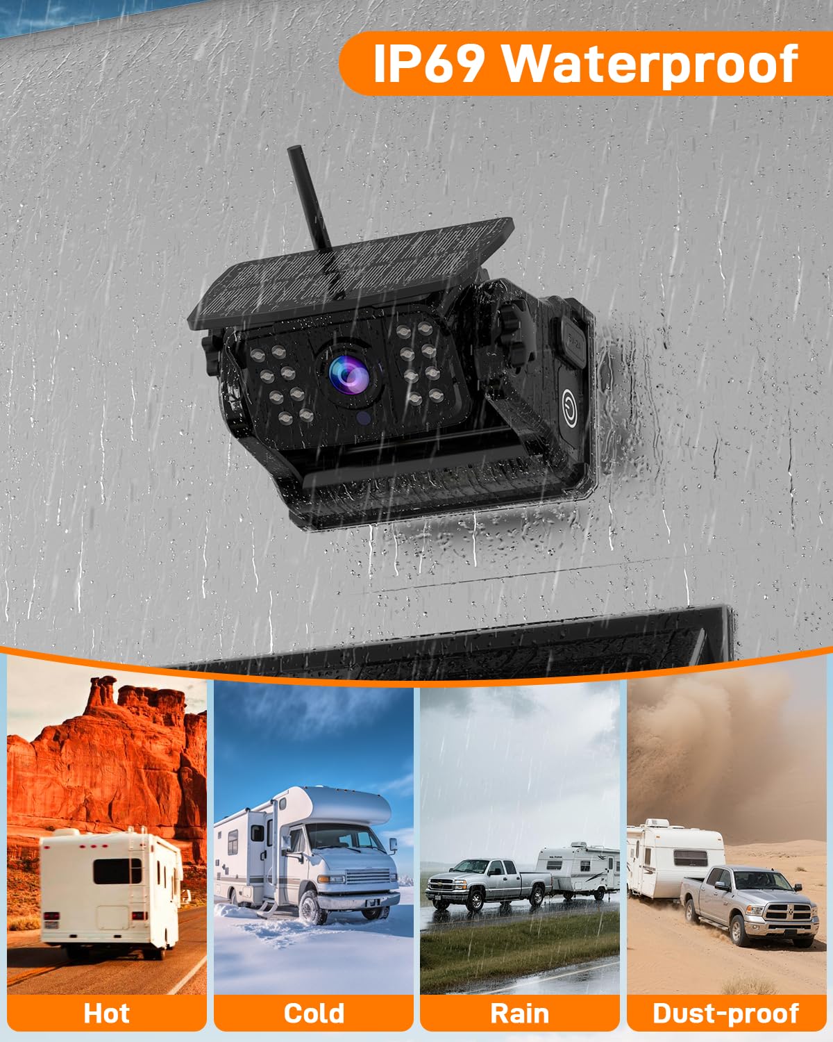 Rohent A70 wide vehicle compatibility allows moving the system between vehicles.