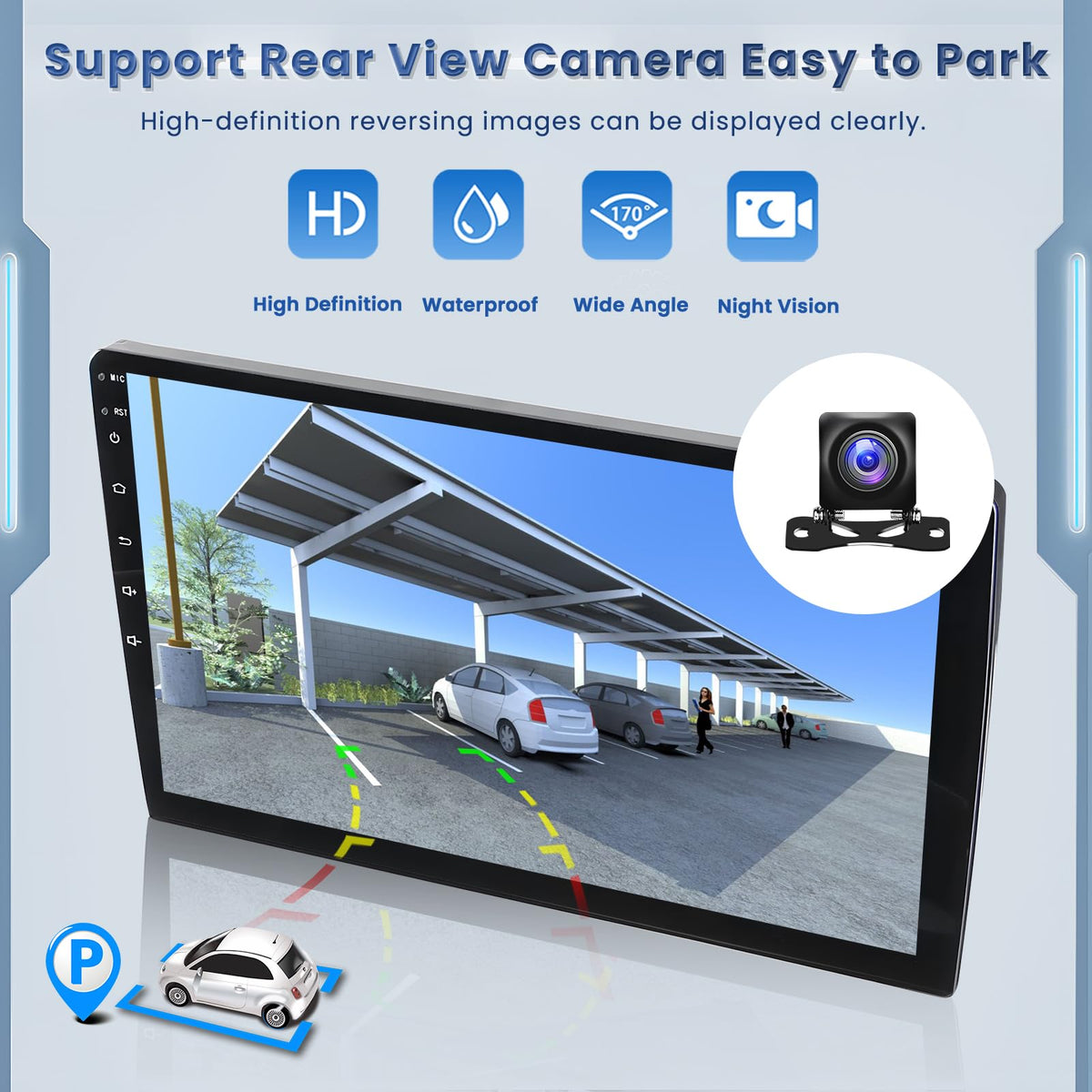 Roinvou frame dash kit ensures a clean fit in Subaru dashboards.