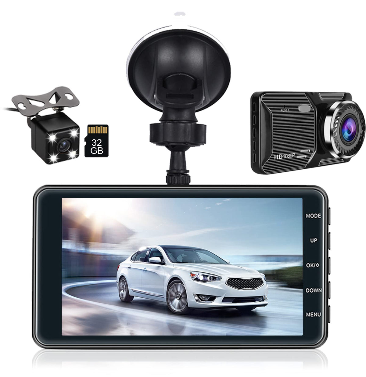 Roinvou front unit touchscreen showing easy one-hand control and quick access