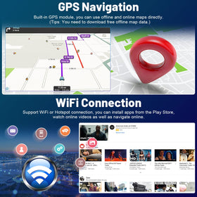 Roinvou mirror link enables Android and iOS screen mirroring on dash