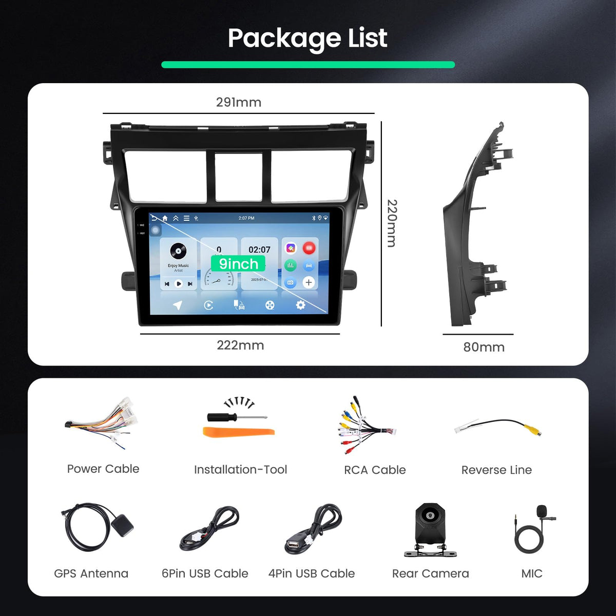 Roinvou GPS navigation with Android 15 for reliable route guidance.
