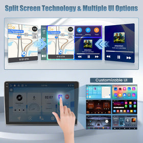 Roinvou steering wheel control compatibility keeps essential commands within reach.