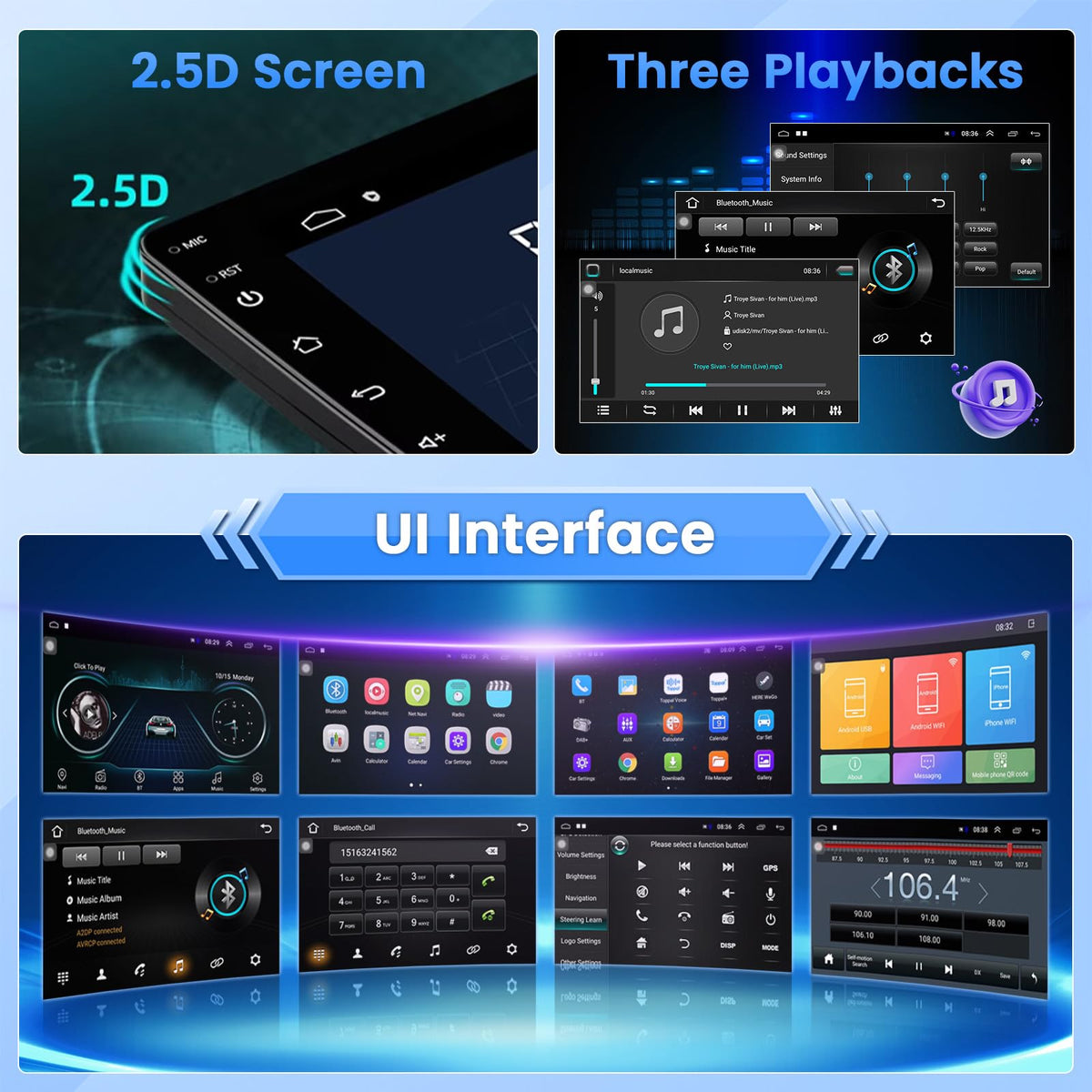 Roinvou steering wheel control compatibility for convenient in-dash operation