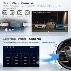 Roinvou steering wheel control integration for quick in-drive actions